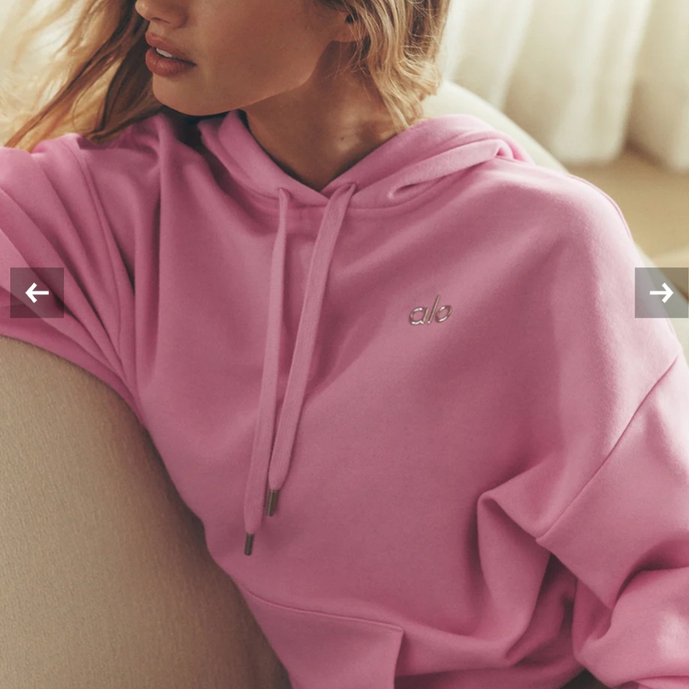 ALO YOGA SWEET PINK ACCOLADE HOODIE #SOLD OUT